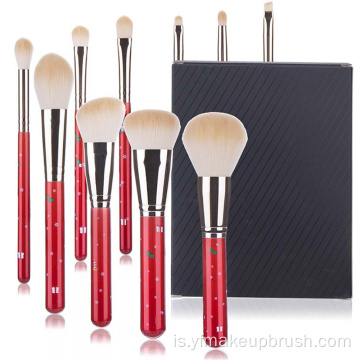 Ný 10 jólin Red Makeup Brush